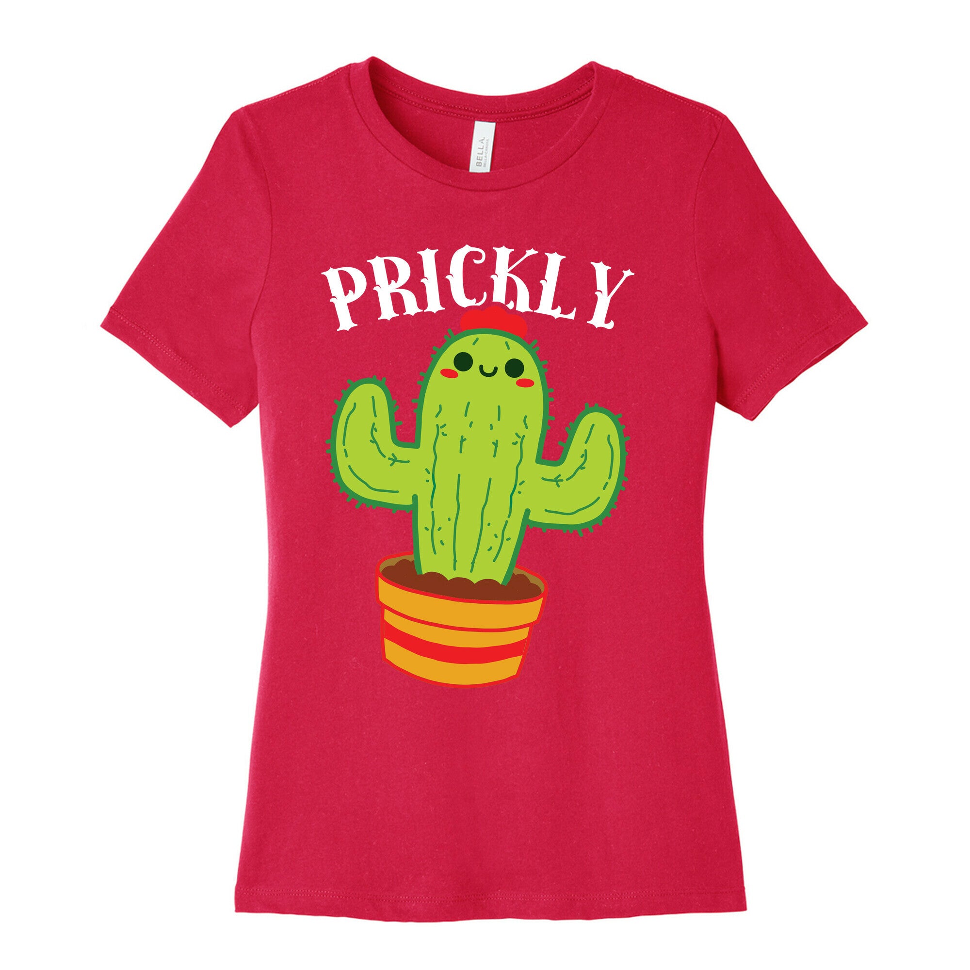 Prickly Pair: Prickly Half Women's Cotton Tee